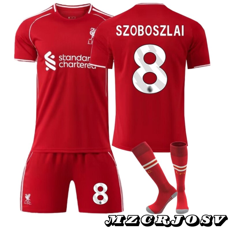 リバプールFC Szoboszlai 8 レッドジャージ Echipament sportiv Copii Liverpool Szoboszlai Nr.8, MzcrJosv