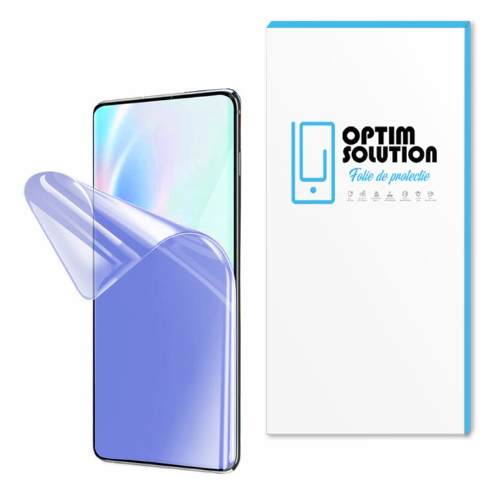 Протектор Anti-BlueRay Optim Solution, Съвместим с iHunt Music P22000 Ultra, Регенериращ силиконов хидрогел, Flexible Hydro-Crystal, Защита срещу синя светлина, RelaxedEyes