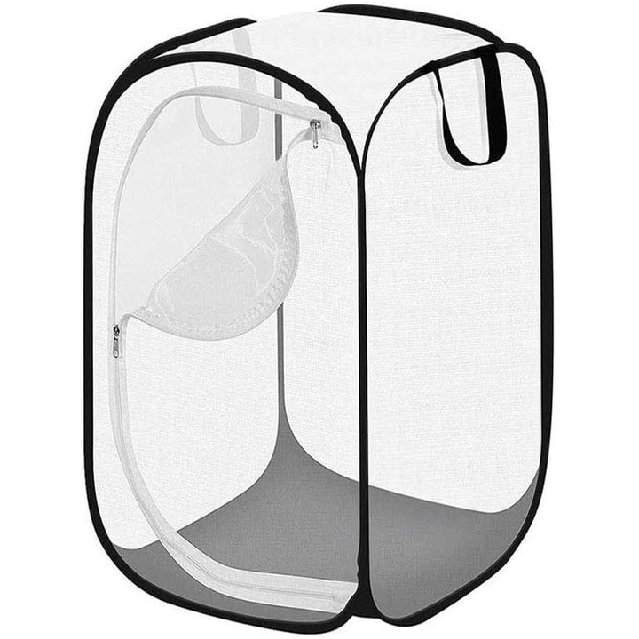 Rovartenyésztő kamra, összecsukható kivitel, poliészter anyag, 30x45cm