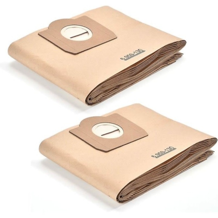 Set 8 saci de filtrare pentru aspiratoare Karcher 6.959-130.0, compatibili cu modele WD 3 si SE 4002