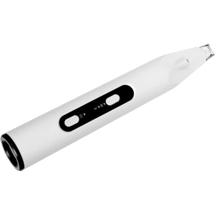 Taietor de par pentru caini si pisici, cu LED si filtru UV, 2 viteze, reincarcabil USB, usor, zgomot redus