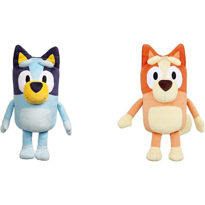 Set jucarii de plus Bluey si Bingo, 40cm, moale si pufoasa