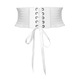 Curea dama, Tip corset, Elastica, Alb, 60-80cm