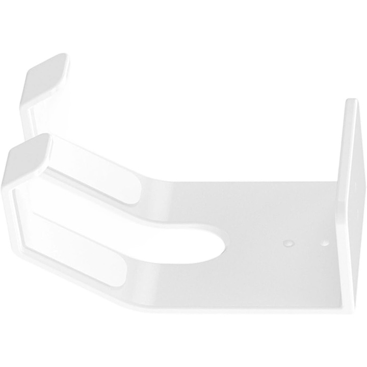 Set 2 suporturi pentru controlere de joc, autoadezive, organizare verticala, montare pe perete, ABS, pentru diverse dimensiuni