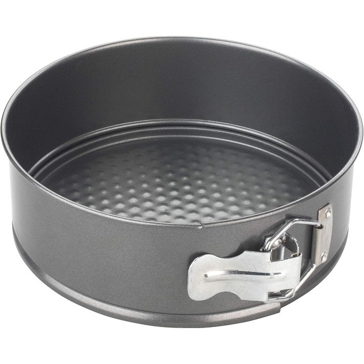 Tapadásmentes kerek tepsi levehető aljjal, 19 cm, szürke