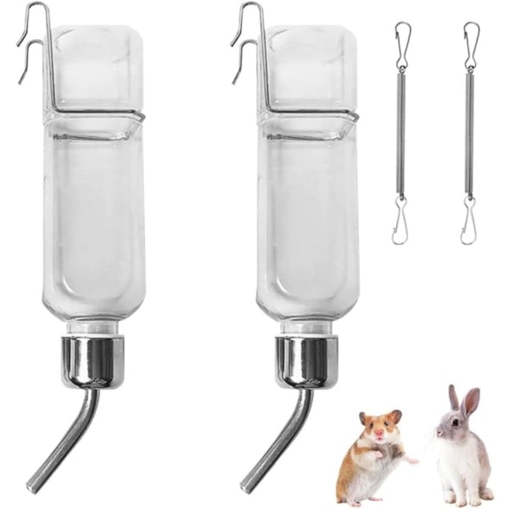 Adapatoare pentru animale, 2 bucati, 350ml, plastic transparent