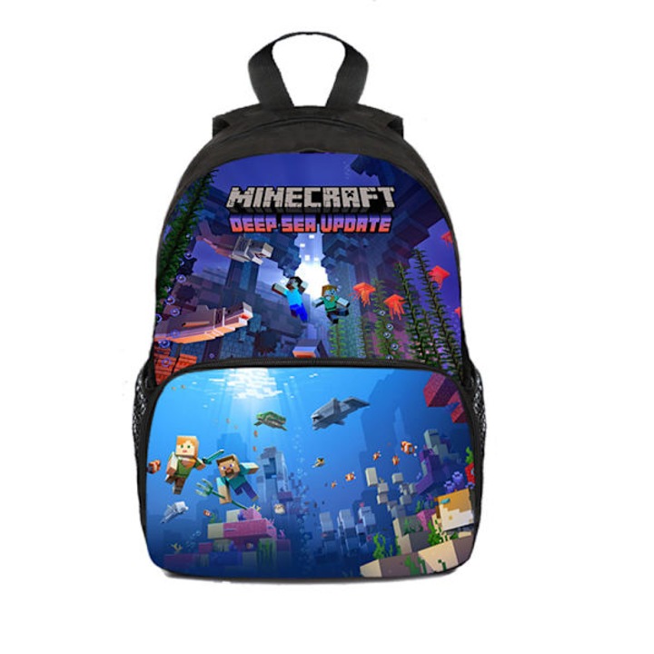 Rucsac copii Minecraft, 25x11x34cm, multicolor, set 1 rucsac