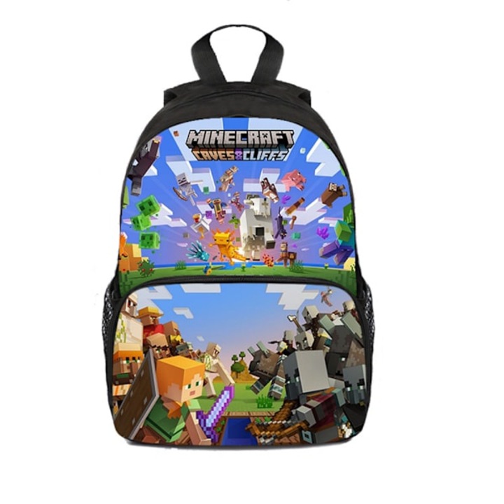 Rucsac copii Minecraft, 25x11x34cm, multicolor, set rucsac