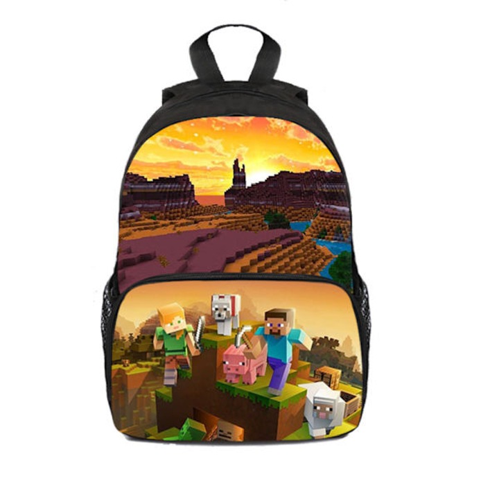 Rucsac Minecraft pentru copii, multicolor, 30x40cm