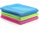 Hűsítő törölközők, 3 darabos szett, mikroszálas, világoszöld, rózsapiros, világoskék, 30x100cm