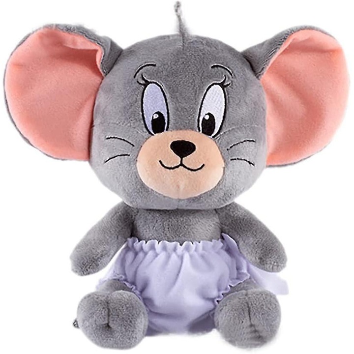 Плюшена играчка Том и Джери, 18см, многоцветна, за деца