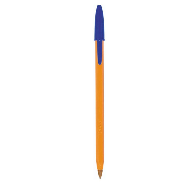 Химикалка за еднократна употреба синя (бройка) Orange Bic