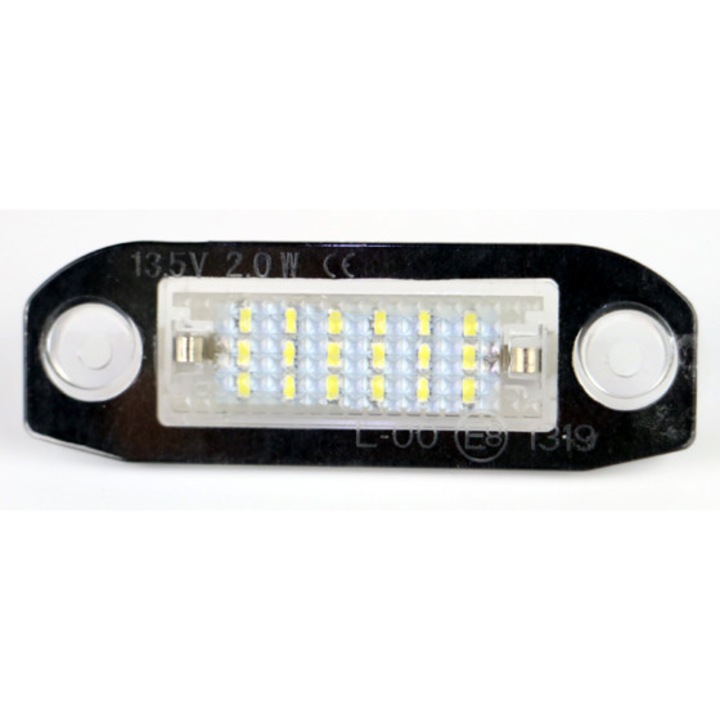 Lumini LED pentru numar de inmatriculare set 2 buc, Volvo, 18 LED-uri, 7.8x2.6cm