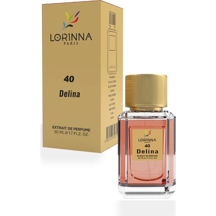 Парфюмен екстракт Lorinna Paris Delina No 40, Вдъхновен от Parfums de Marley Delina, Жени, 50 мл