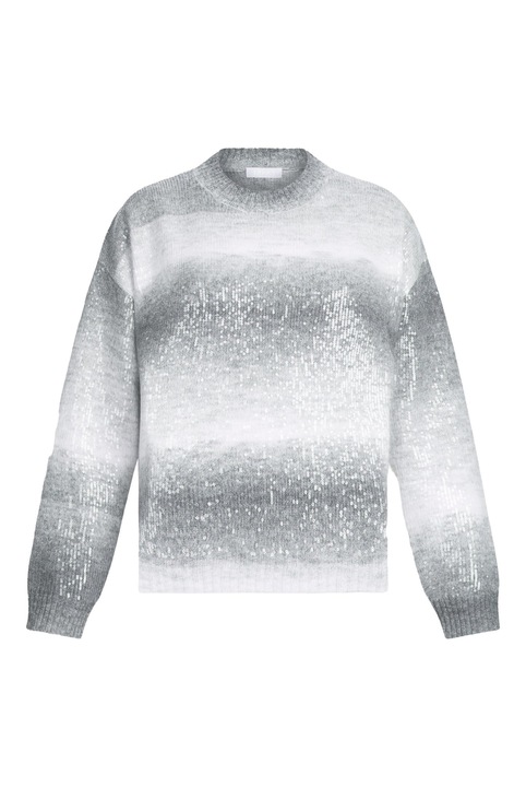 Liu Jo, Pulover lejer cu paiete, Gri