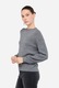 Liu Jo, Pulover cu maneci cazute, Gri, L