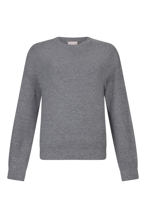 Liu Jo, Pulover cu maneci cazute, Gri, L