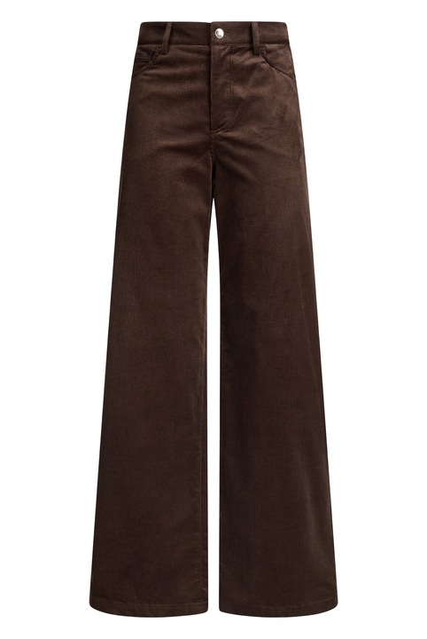 Liu Jo, Pantaloni evazati din amestec de modal, Maro