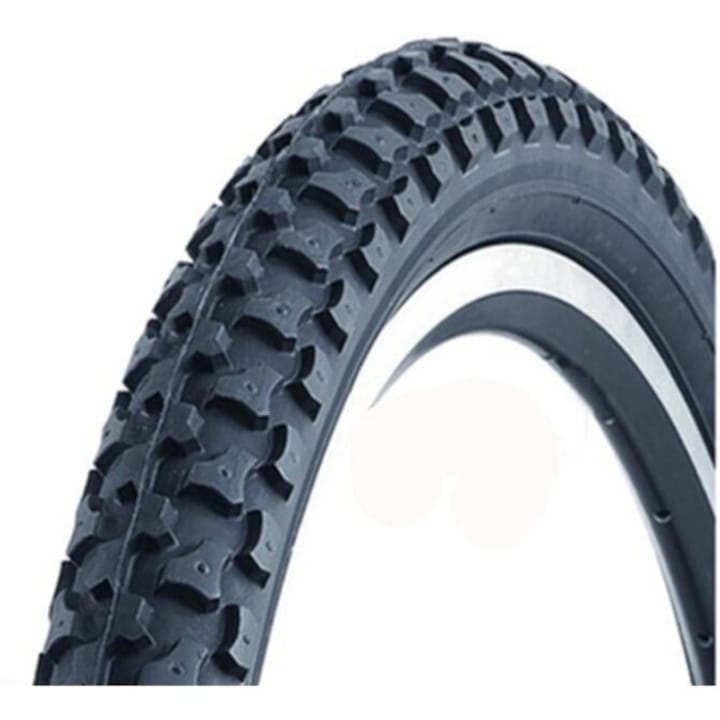 Велосипедна гума 26"x1.95, устойчива гума, профил с грайфери, черна