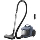 Electrolux 500 EL51C1LDB porzsák nélküli porszívó, 850 W, 2 l, HEPA szűrő, 9 m működési sugár, prémium AllFloor kefe, teleszkópos fémcső zárral, denim kék/fekete