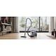 Electrolux 500 EL51C1LDB porzsák nélküli porszívó, 850 W, 2 l, HEPA szűrő, 9 m működési sugár, prémium AllFloor kefe, teleszkópos fémcső zárral, denim kék/fekete