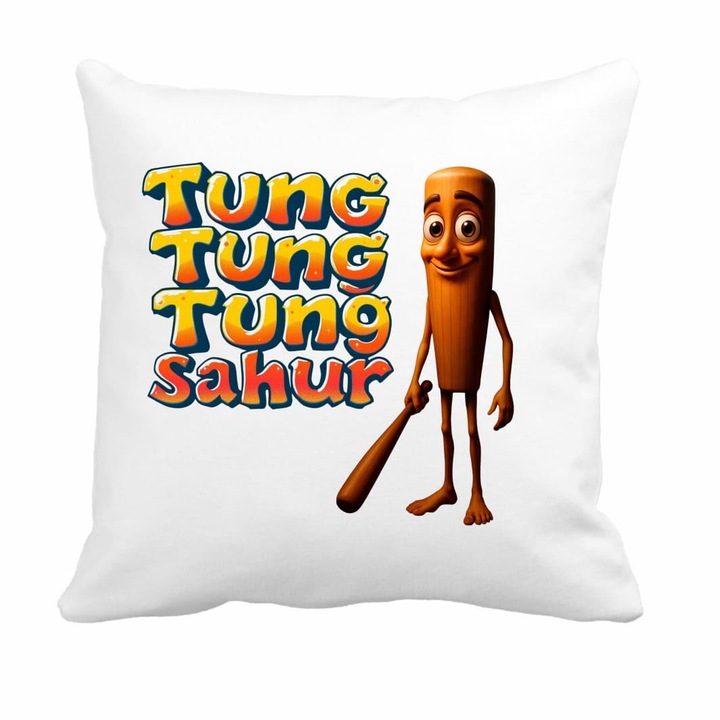Perna, Tung Tung Tung Sahur, Multicolor, 40×40 cm, PGR119