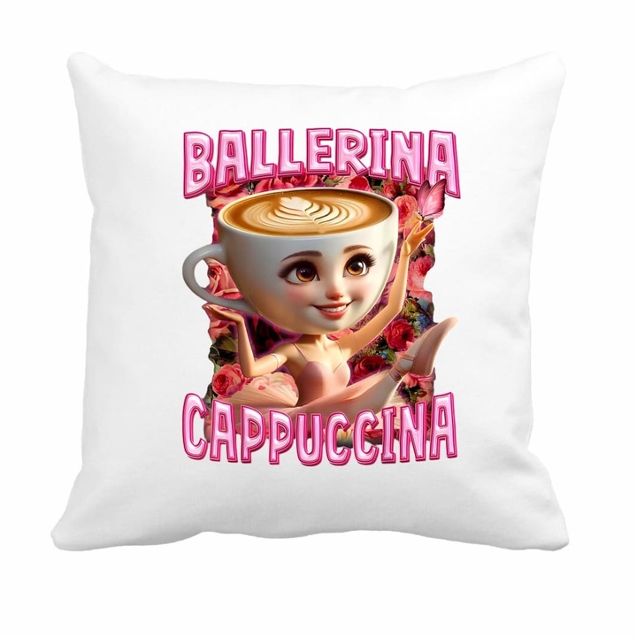 Perna, Ballerina Cappuccina, Multicolor, 40×40 cm, PGR123