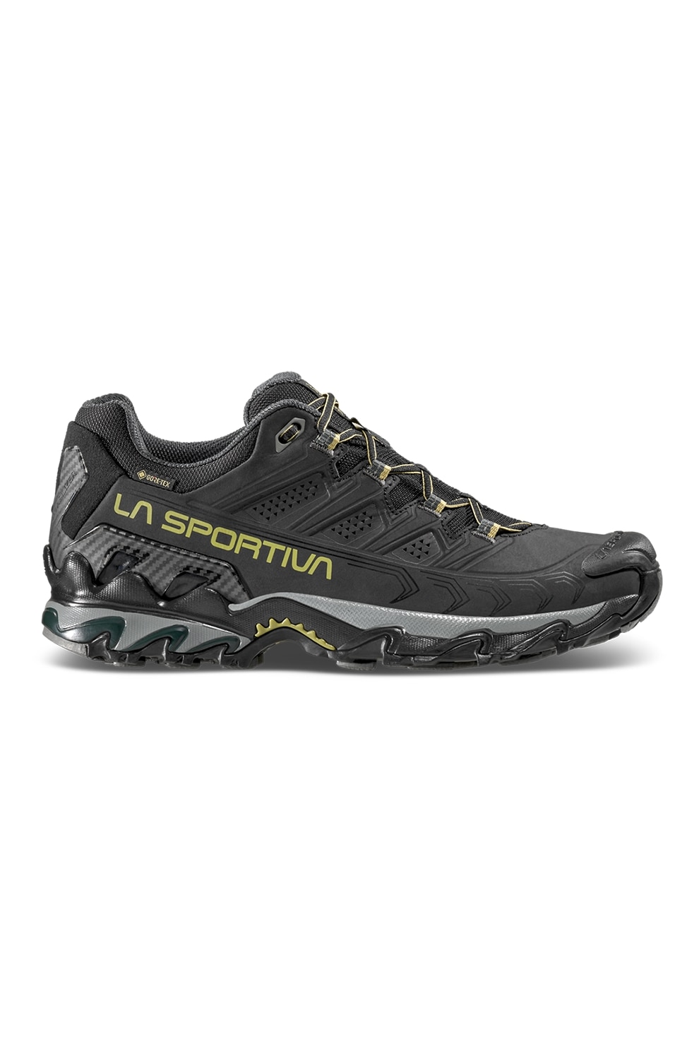 La Sportiva, Pantofi sport de piele ecologica pentru drumetii Ultra Raptor II, Negru stins, 42