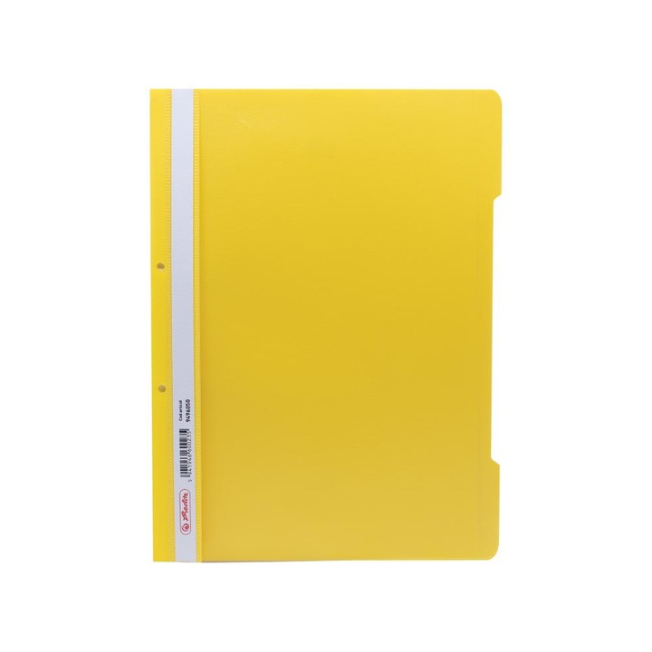 Dosar Sina A4 Pp Perforat Galben Bucata