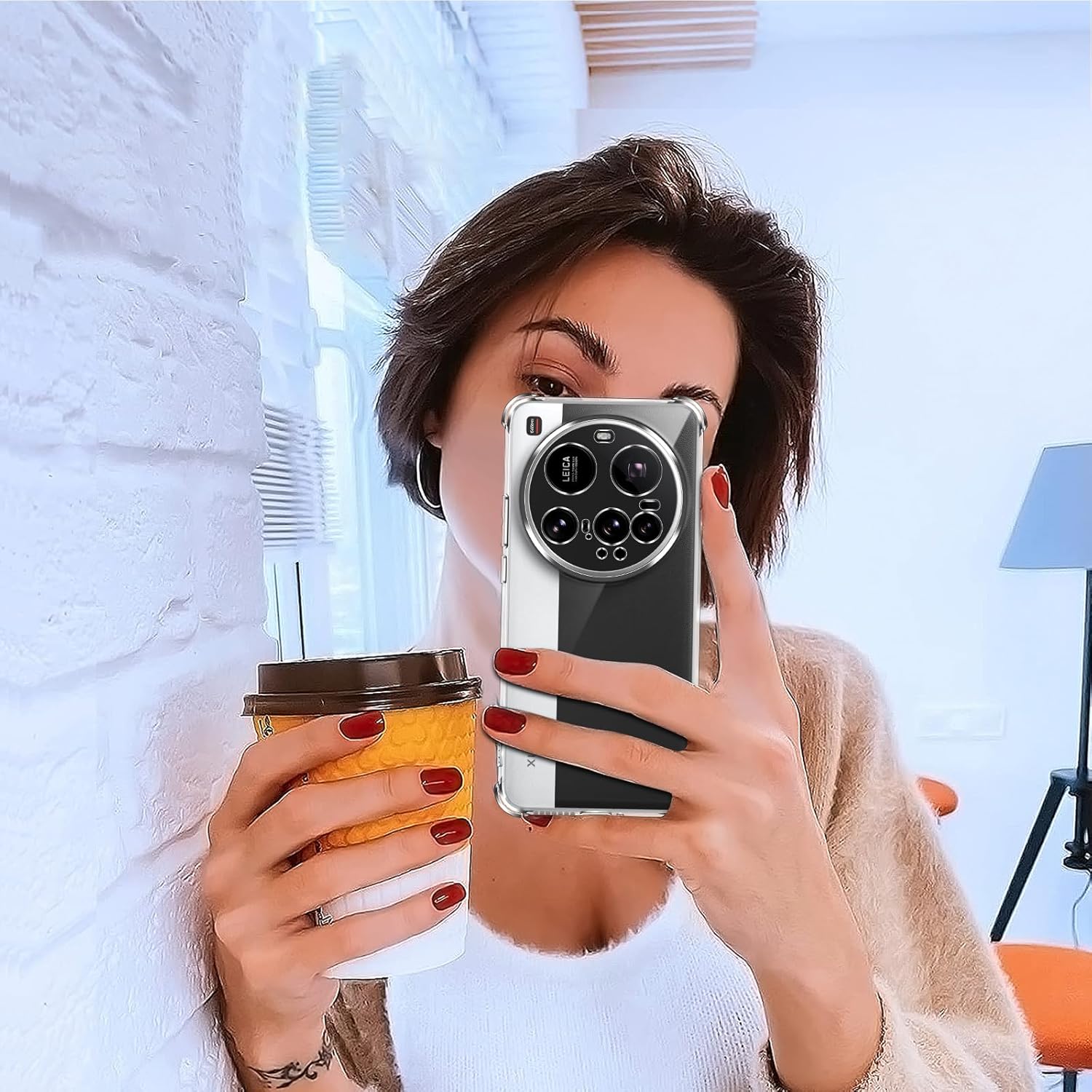 Husa Anti soc, transparenta compatibila cu Xiaomi 15 Ultra
