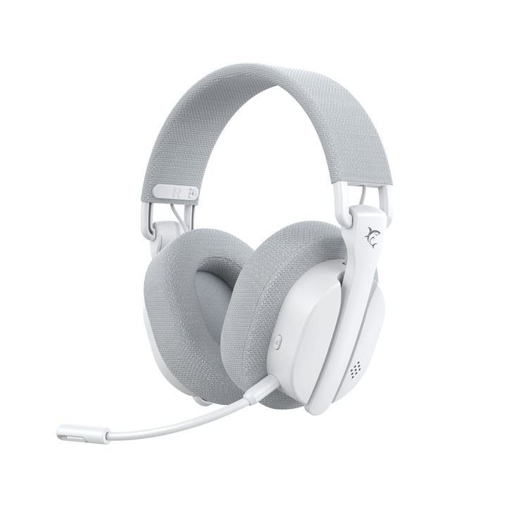 White Shark FIRECREST WHITE vezeték nélküli gamer fejhallgató, Bluetooth, fehér - WGH-2444W