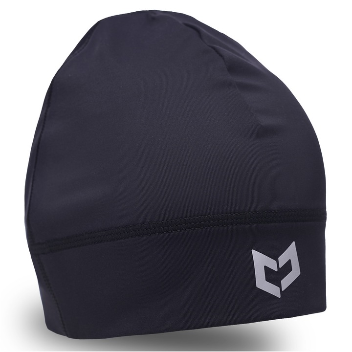 Caciula termoactiva Beon BN3046, neagra, L/XL, pentru barbati si femei, material respirabil, uscare rapida