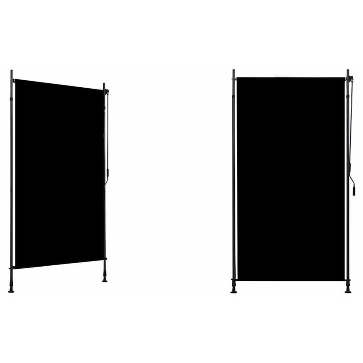 Jaluzea tip rulou de exterior, antracit, 120 x 270 cm