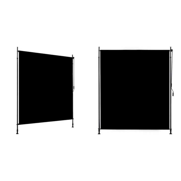 Jaluzea tip rulou de exterior, antracit, 200 x 270 cm