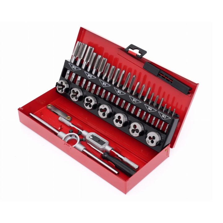 Trusa filiere si tarozi, 32 piese, Kraft