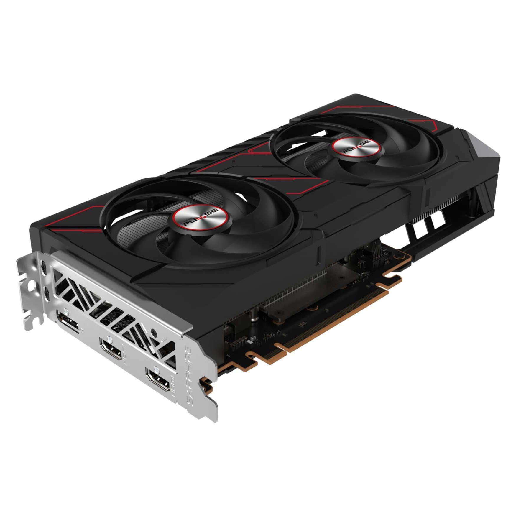 Placă video Sapphire RX 9060 XT PULSE GAMING OC 8GB, 2xHDMI/2xDP