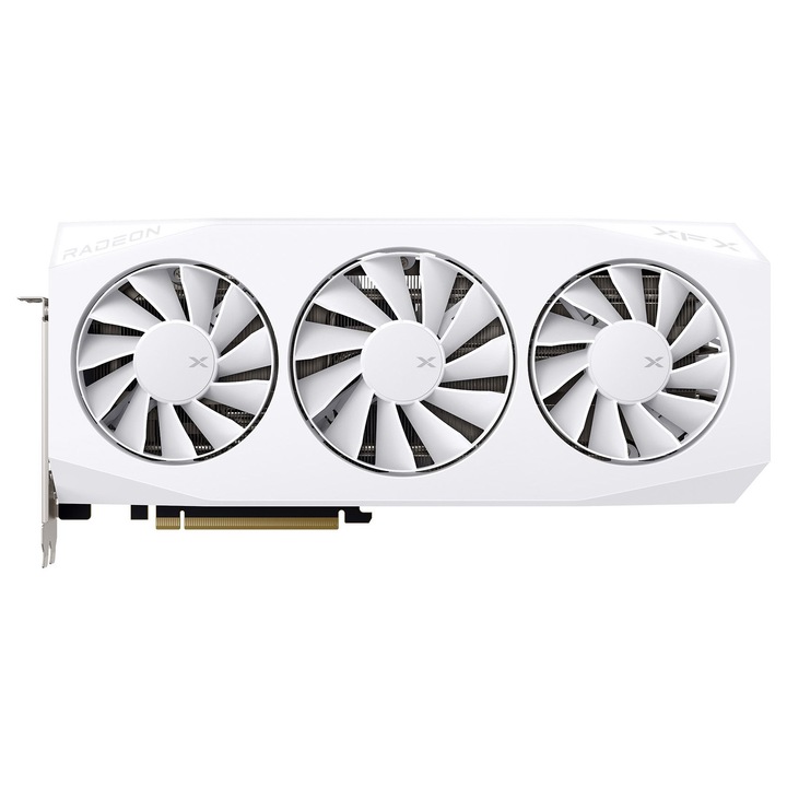 Placă video XFX Radeon RX9060XT 16GB OC, alb, 2xDP/1xHDMI