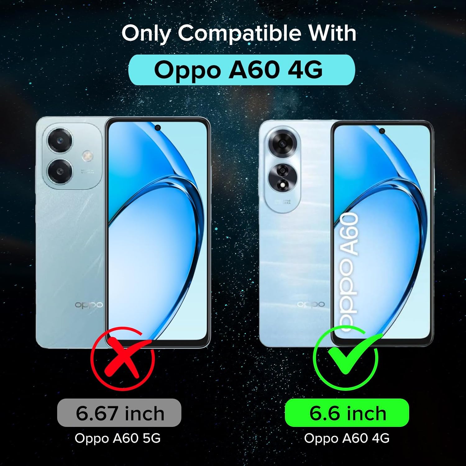 Husa Anti soc, transparenta compatibila cu OPPO A60 4G/LTE