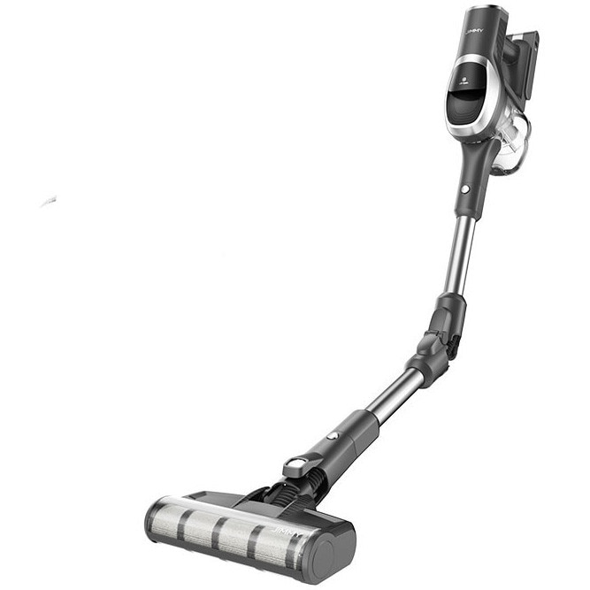 Aspirator vertical fara fir 2-in1 cu mop Jimmy JV9 Pro Aqua, 500W, 160AW, 4 moduri aspirare, autonomie 65 min, afisaj Smart LED, recipient praf 0.6L, negru