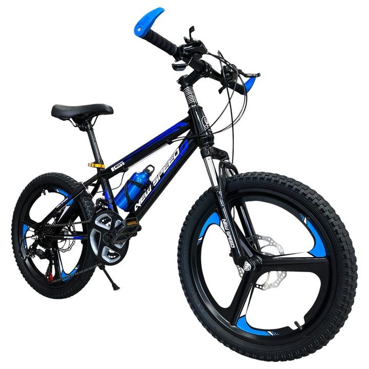 Детски велосипед New Speed 20 инча, 21 скорости, дискови спирачки, магнезиеви колела, NS01