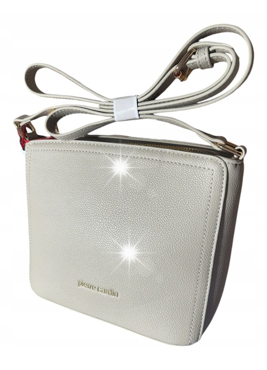 Pierre Cardin kis női táska levehető pánttal BÉZS ECRU PCTD2