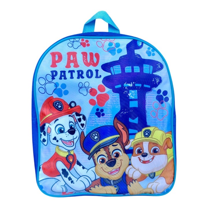 Gyerek hátizsák, 30x26x10 cm, állítható pántokkal, többszínű, Mancs őrjárat