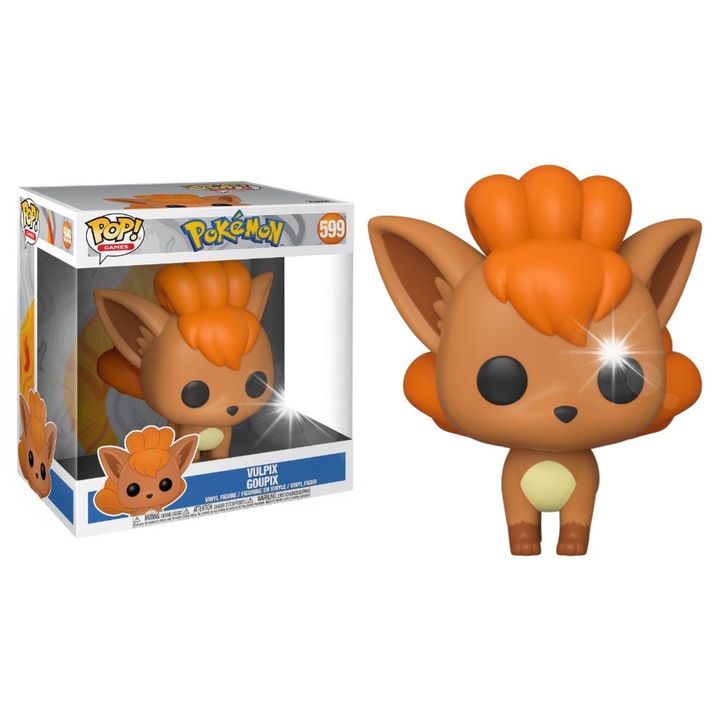 Колекционерска фигурка Funko Pop! Pokemon Vulpix, 25 см, винил