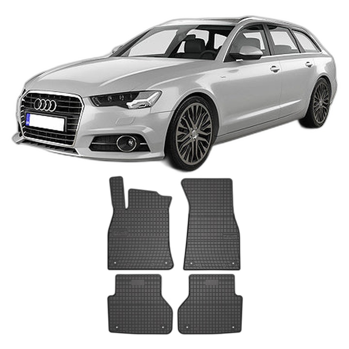 Set Covorase Auto Audi A6 C8, din 09.2018 - Prezent, Caroserie Combi, compatibile cu autoturismul Audi A6 C8