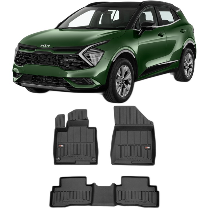 Set Covorase Auto Tip Tavita Kia Sportage V Hybrid, din 2022 - Prezent, Caroserie Suv, compatibile cu autoturismul Kia Sportage V Hybrid