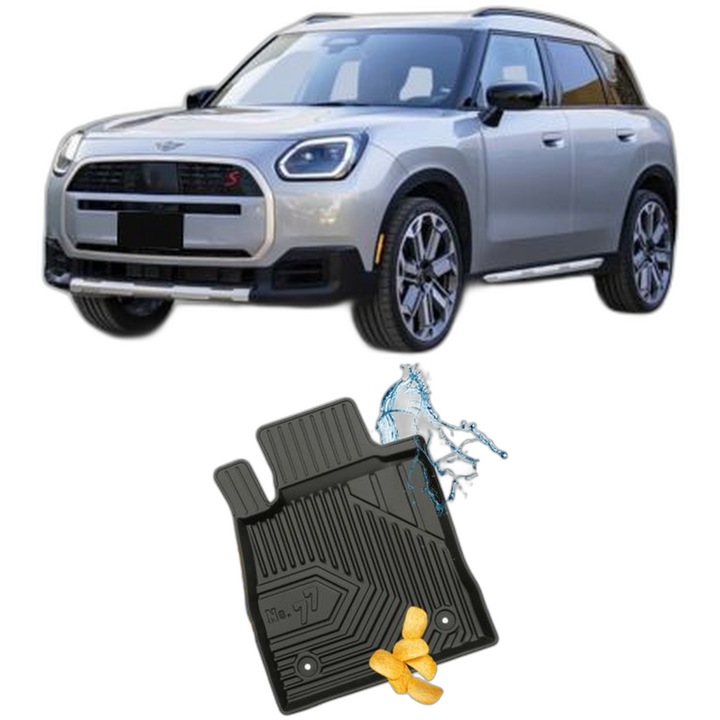 Set Covorase Auto Tip Tavita Mini CountrymIii din 11.2023 - Prezent, Caroserie Suv, compatibile cu autoturismul Mini CountrymIii