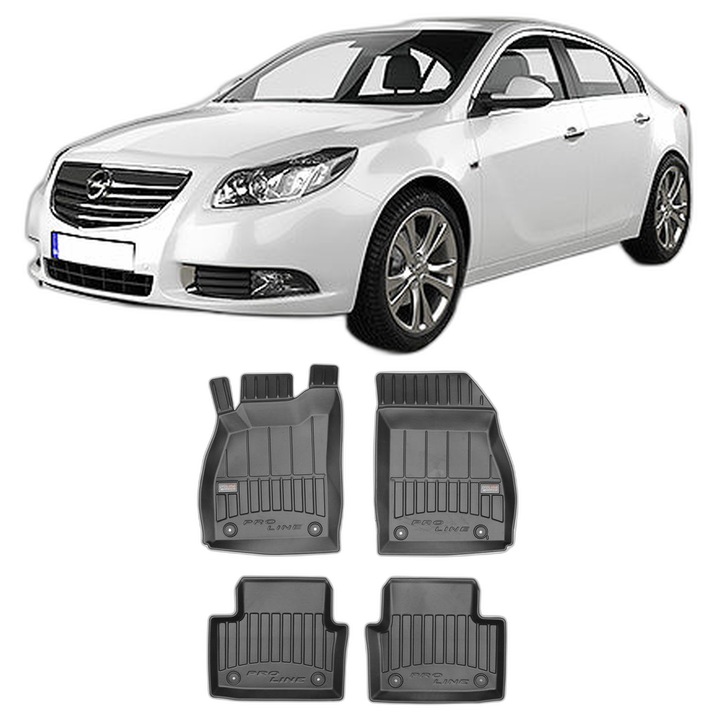 Set Covorase Auto Tip Tavita Opel Insignia A, din 2008 - 05.2017, Caroserie Sed, compatibile cu autoturismul Opel Insignia A