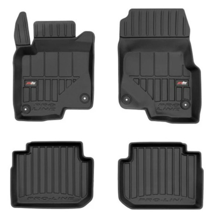 Set Covorase Auto Tip Tavita Smart Forfour I, din 2004 - 2006, Caroserie Hatchback, compatibile cu autoturismul Smart Forfour I