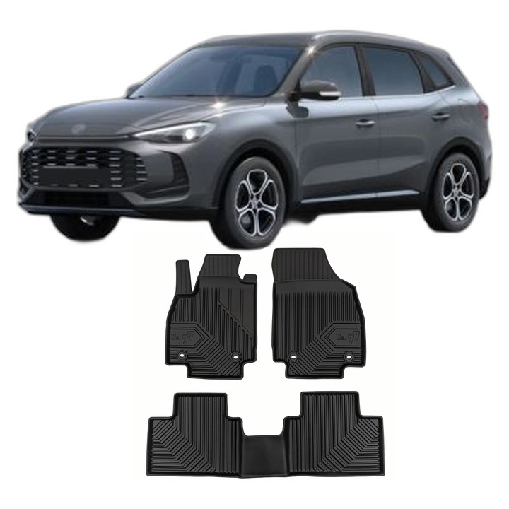 Set Covorase Auto Tip Tavita Mg Zs Hybrid+ din 09.2024 - Prezent, Caroserie Suv, compatibile cu autoturismul Mg Zs Hybrid+