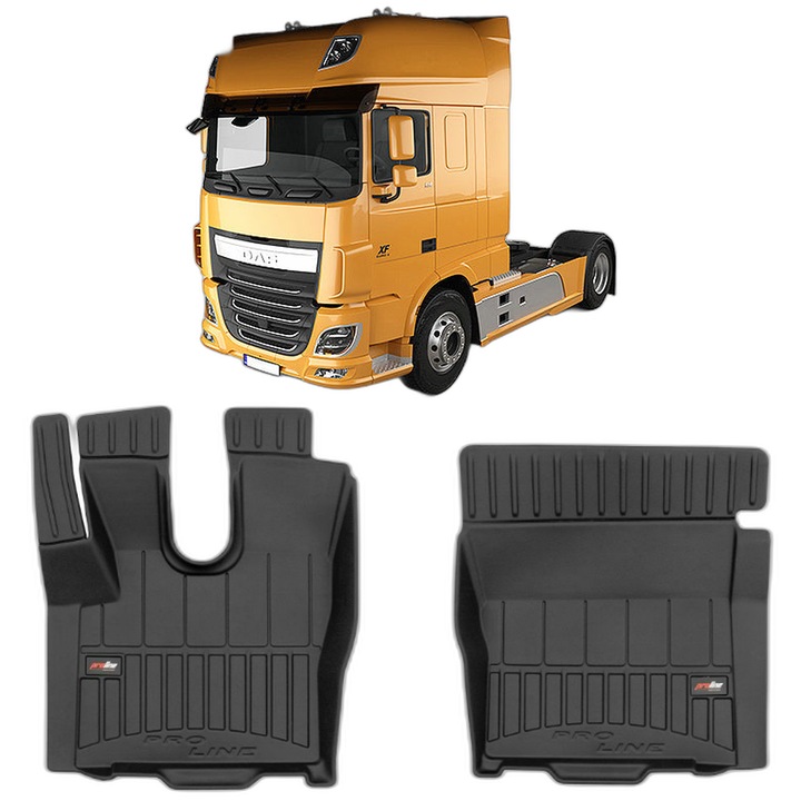 Set Covorase Auto Tip Tavita Daf Xf, din 2014 - Prezent, Caroserie Cargo, compatibile cu autoturismul Daf Xf